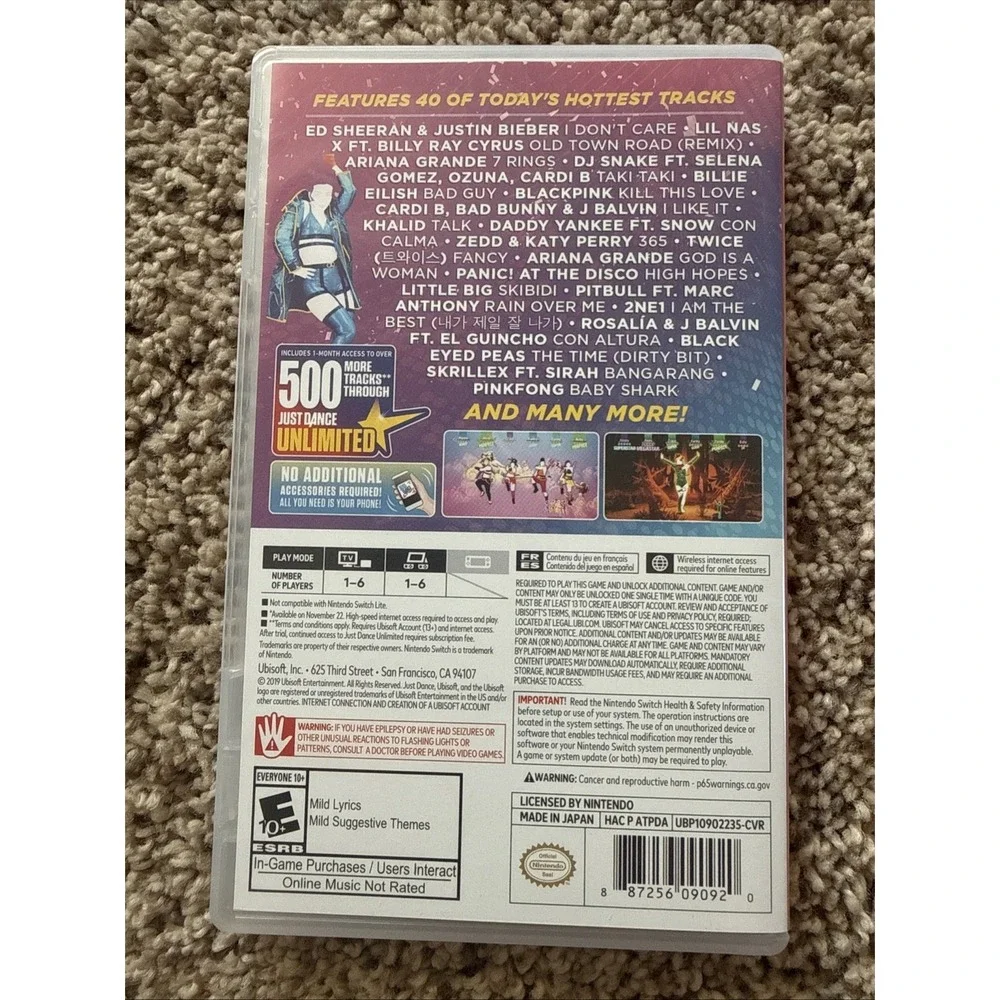 Just Dance 2020 [Nintendo Switch]